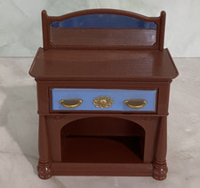 Fisher Price Loving Family lareira sala de jantar buffet mesa aparador boneca brinquedo, usado comprar usado  Enviando para Brazil
