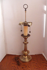2 matching gold lamps for sale  Sharon