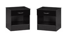 Black gloss bedside for sale  STOCKPORT