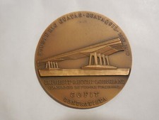 Medaglia costruzione ponte usato  Italia