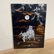 Tableau laque vietnamienne d'occasion Tableau laque vietnamienne d'occasion  Bourgoin-Jallieu