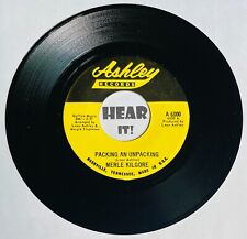 Classic Country Bopper 45 MERLE KILGORE Packing Unpacking / Beyond ASHLEY mp3 EX, usado comprar usado  Enviando para Brazil