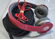 Beats by Dre Solo HD com fio vermelho testado funcionando! comprar usado  Enviando para Brazil
