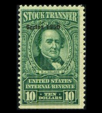 Usado, RD328 RECEITA Transferência de Estoque $10 SÉRIE 1950 WALKER Chiclete Completo MNH $190 Lote D-608 comprar usado  Enviando para Brazil