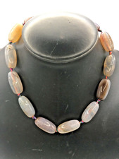 Natural agate necklace for sale  WELWYN GARDEN CITY