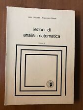 Lezioni analisi matematica usato  Palermo