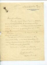GP van Hecking Colenbrander Hr. Autógrafo assinado por Ms. Utrecht ALS comprar usado  Enviando para Brazil