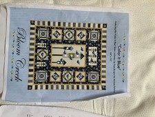 Color blue quilting for sale  CROOK