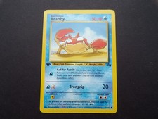 Pokémon krabby 1st for sale  PORTSMOUTH