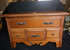 Vintage wooden jewellery for sale  RUTHIN