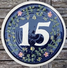 Navy blue floral for sale  UK