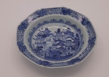  Placa de porcelana azul e branca da dinastia Qing chinesa comprar usado  Enviando para Brazil