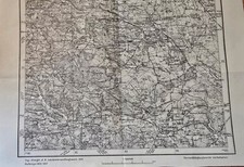 Militärkarte landkarte 2 gebraucht kaufen  Kleve