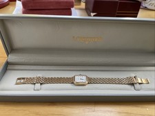 Longines gold bracelet for sale  CANTERBURY