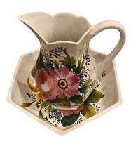 Vtg glazed pitcher for sale  Folsom