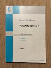 Hemmer wüst verwaltungsrecht gebraucht kaufen  Düsseldorf