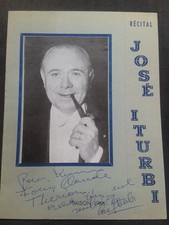 Jose iturbi pianist d'occasion  Amiens-
