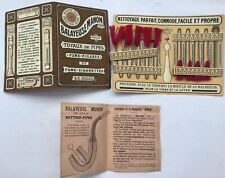 Ancien nécessaire nettoyage d'occasion  Tigy