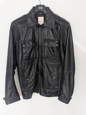 Diesel leather jacket for sale  CROYDON