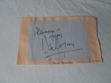 Dirk bogarde autograph for sale  CARDIFF