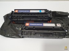 2x Druckpatrone Ersatz Toner für CC530A Drucker Schwarz + Blau Tinte Laserjet CP comprar usado  Enviando para Brazil