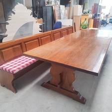 Tavolo con panca usato  Rosa