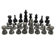 Schachfiguren metall schach gebraucht kaufen  Celle