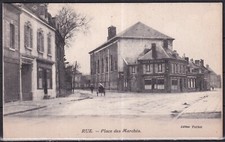 Cpa rue place d'occasion  Saint-Denis