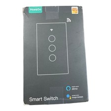 Interruptor de luz inteligente MoesGo WiFi painel de toque de 2 gangues – Funciona com Alexa e Google comprar usado  Enviando para Brazil