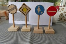 Verkehrsschilder holzspielzeug gebraucht kaufen  Glinde