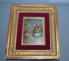Ancien tableau peinture d'occasion  Pont-Évêque