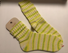 Socken handgestrickt gelb gebraucht kaufen  Remchingen