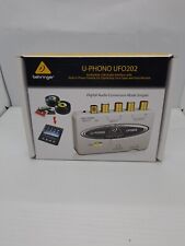 BEHRINGER UFO202 U-PHONO 2 entradas 2 saídas interface de áudio USB como novo na caixa  comprar usado  Enviando para Brazil