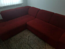 Rotes ecksofa schlaffunktion gebraucht kaufen  Hannover