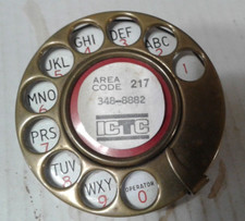 Vintage brass rotary for sale  Terre Haute