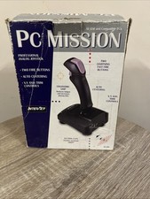 PC MISSION JOYSTICK ANALÓGICO PROFISSIONAL IN A BOX INTERCAT GAME PRODUCTS G3B, usado comprar usado  Enviando para Brazil