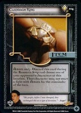 Claddagh ring angel usato  Italia