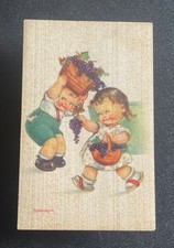 Cartolina mariapia bambini usato  Bologna