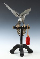 Linda Fabulosa Falcão de Metal Japonesa -Escultura Guardiã do Quarto - Ótimo Takaoka comprar usado  Enviando para Brazil