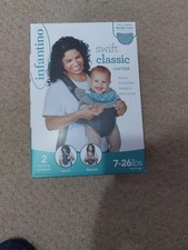 Porta-bebês Infantino clássico 2 vias posição de transporte 7-26 lb comprar usado  Enviando para Brazil