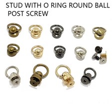 9*10mm/8*7mm parafuso prisioneiro com anel O redondo bola poste parafuso traseiro giratório cabeça de prego rebite, usado comprar usado  Enviando para Brazil