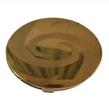 Usado, Vintage Kotler & Kopit Pó Compacto Goldtone Redemoinho 3" W Puff comprar usado  Enviando para Brazil