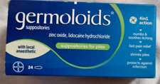 Germoloids suppositories 4in1 for sale  BRADFORD