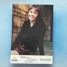 Emmerdale cast card for sale  TELFORD