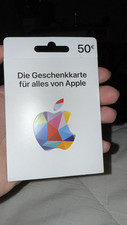 Apple geschenkkarte 50 gebraucht kaufen  Düsseldorf