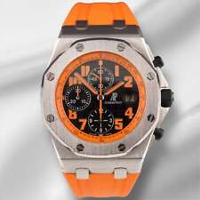 Relógio AUDEMARS PIGUET Royal Oak Offshore 42mm aço inoxidável mostrador preto 26170ST comprar usado  Enviando para Brazil