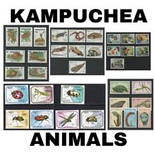 Selos temáticos - Kampuchea - Animais - Escolha no menu suspenso comprar usado  Enviando para Brazil