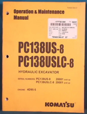 Komatsu pc138us pc138uslc for sale  Union