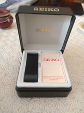 Seiko vintage box usato  Roma