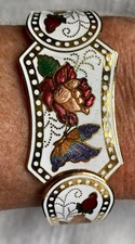 Vintage cloisonne clamper for sale  Rockton
